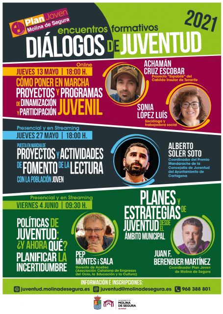 La Concejalía de Juventud de Molina de Segura pone en marcha los Encuentros Formativos DIÁLOGOS DE JUVENTUD - 1, Foto 1