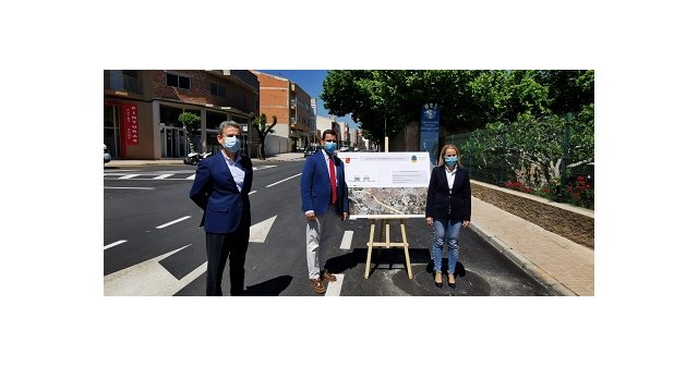 El consejero de Fomento inaugura las obras de la renovación integral del firme de la Carretera de Murcia - 1, Foto 1