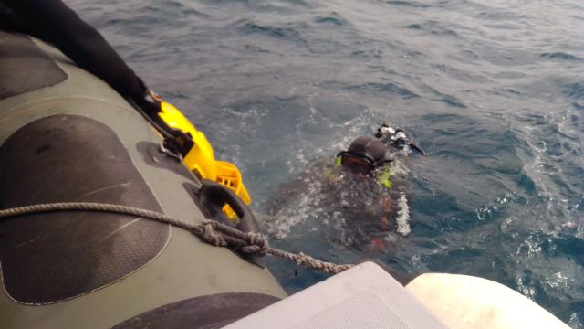 La Armada verifica que el patrimonio arqueológico subacuático de Águilas está bien protegido - 2, Foto 2