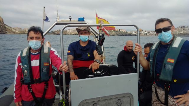 La Armada verifica que el patrimonio arqueológico subacuático de Águilas está bien protegido - 4, Foto 4