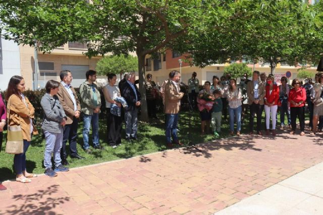 Inaugurado el 'Parque Antonio Fernández Guerrero' que lleva el nombre del fallecido ex secretario general de UGT Lorca en reconocimiento a su labor - 1, Foto 1
