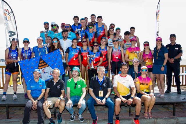 CT Murcia Unidata se proclama campeón regional de triatlón por equipos contrarreloj - 1, Foto 1