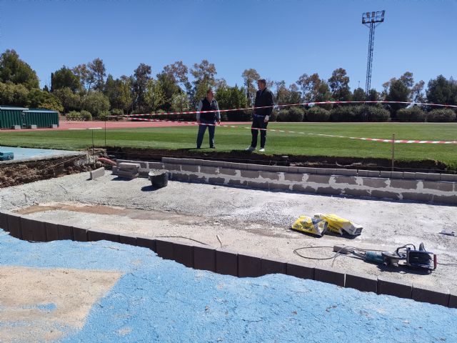 Comienzan las obras de restitución y reforma integral de los fosos de longitud de la pista de atletismo 'Úrsula Ruiz' - 4, Foto 4