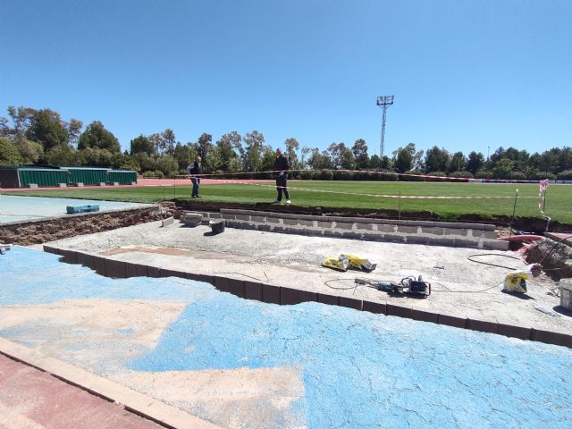 Comienzan las obras de restitución y reforma integral de los fosos de longitud de la pista de atletismo 'Úrsula Ruiz' - 1, Foto 1