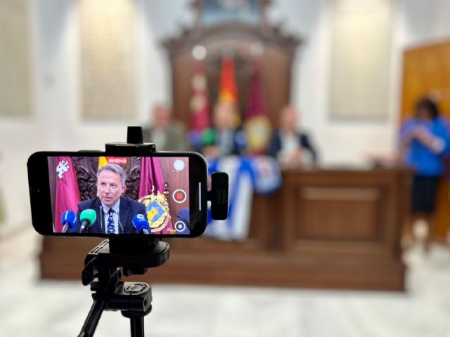 El alcalde de Lorca felicita al Lorca Deportiva tras su ascenso a Segunda RFEF - 3, Foto 3