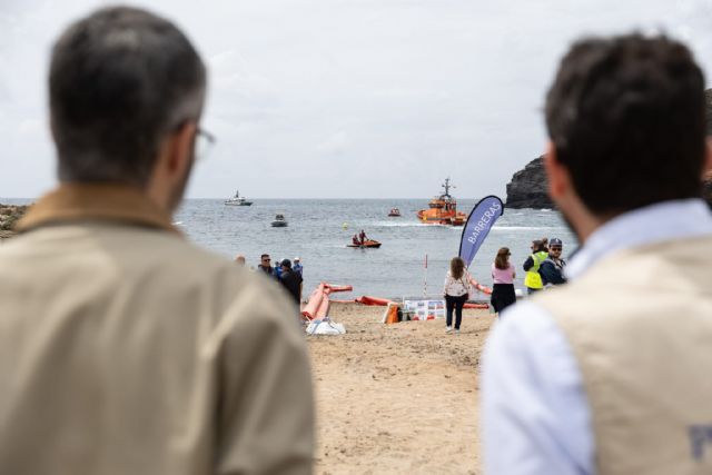 El MITECO realiza un simulacro contra la contaminación marina en la Región de Murcia - 4, Foto 4