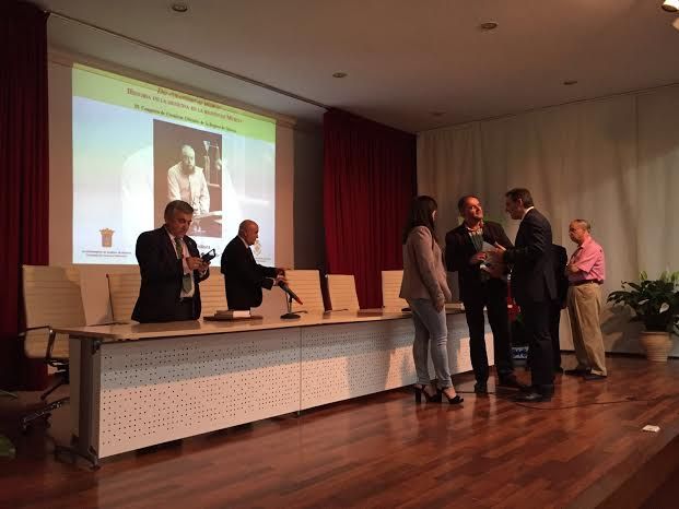 El alcalde acompaña al Cronista Oficial de la Ciudad de Totana, Juan Cánovas Mulero, en el IX Congreso de Cronistas Oficiales de la Región de Murcia, Foto 7