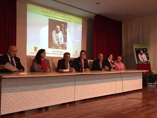 El alcalde acompaña al Cronista Oficial de la Ciudad de Totana, Juan Cánovas Mulero, en el IX Congreso de Cronistas Oficiales de la Región de Murcia, Foto 8