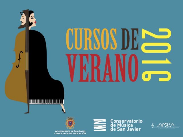El Conservatorio de Música de San Javier  ofrece 19 cursos de verano que incluyen instrumentos, música moderna jazz, fisioterapia para músicos, y ansiedad escénica - 2, Foto 2