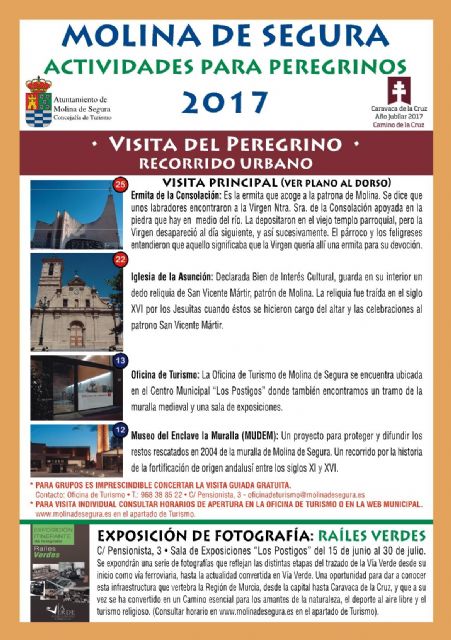 La Concejalía de Turismo organiza la Visita del Peregrino, un recorrido urbano por Molina de Segura - 1, Foto 1