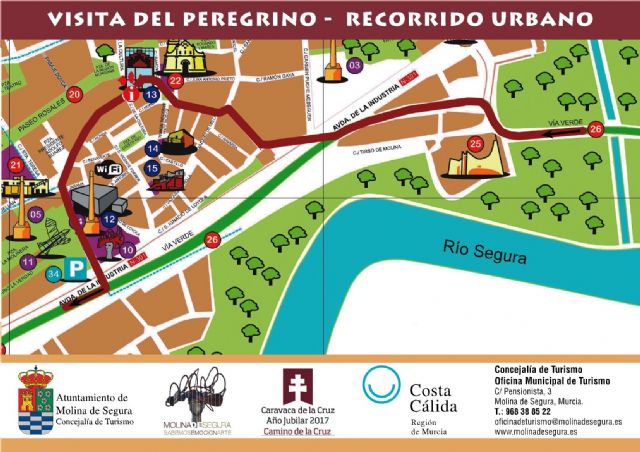 La Concejalía de Turismo organiza la Visita del Peregrino, un recorrido urbano por Molina de Segura - 2, Foto 2