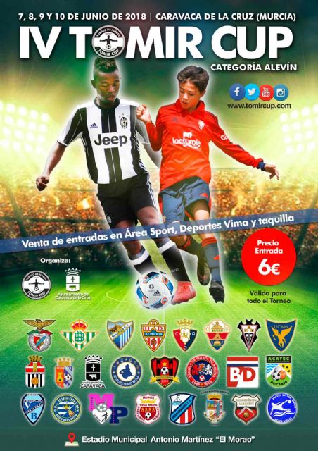 Más de 500 jugadores alevines participan en la IV Tomir Cup, que se disputa este fin de semana en Caravaca - 1, Foto 1