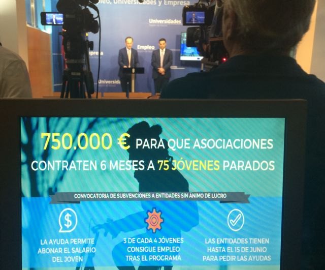 La Comunidad abonará el sueldo de 75 jóvenes parados que serán contratados por entidades sin ánimo de lucro - 1, Foto 1