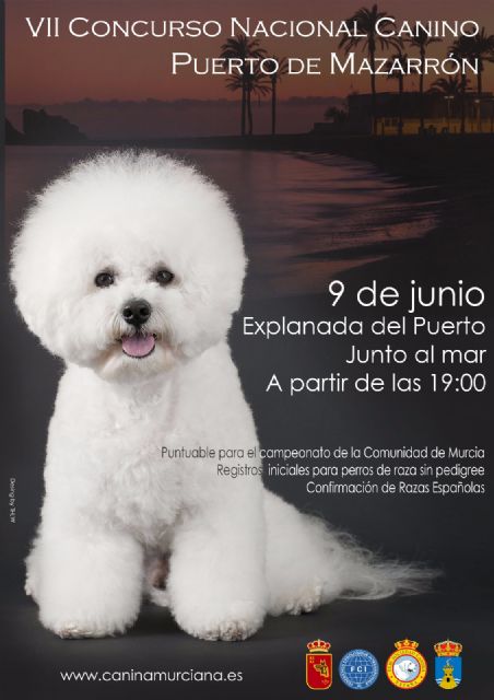 Este sábado vuelve el concurso nacional canino de Puerto de Mazarrón, Foto 1