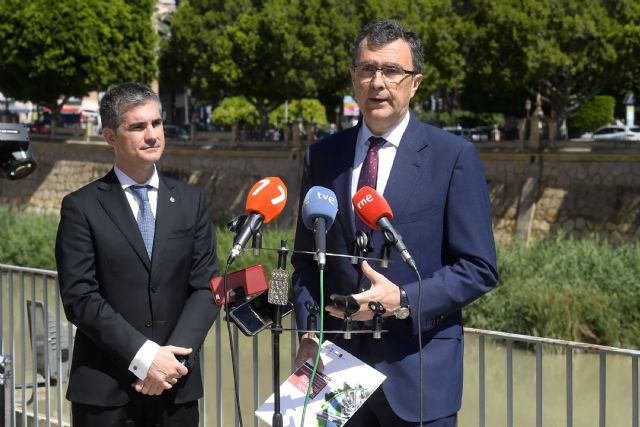 El colector de la zona Norte de Murcia, tema prioritario de la reunión bilateral entre Ballesta y Del Amor - 2, Foto 2