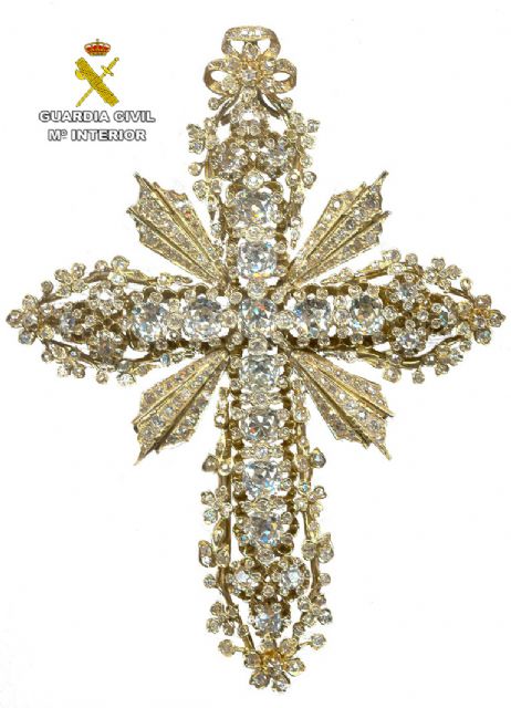 La Guardia Civil recupera un pectoral con diamantes de la Virgen de la Fuensanta - 3, Foto 3