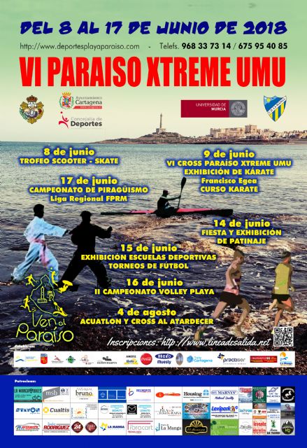 La Universidad de Murcia colabora con las actividades deportivas del ´VI Paraíso Extreme 2018´ - 1, Foto 1