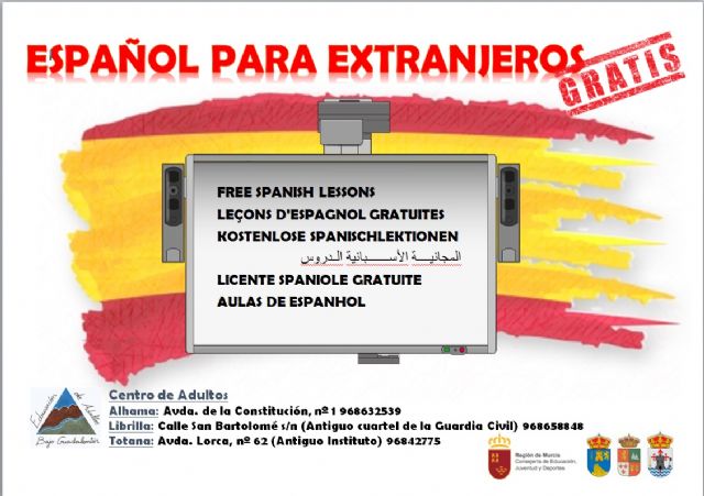 Abierto el plazo de matrcula en el Centro de Adultos del Bajo Guadalentn, Foto 6