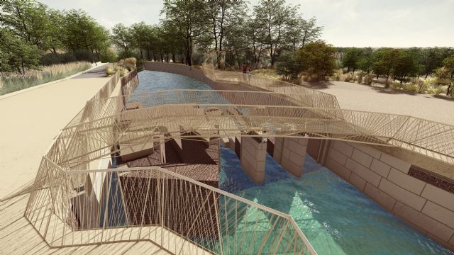 La construcción de un mirador-escenario sobre la Aljufía convertirá el Molino de la Pólvora y su entorno en un atractivo paraje de disfrute ciudadano - 2, Foto 2