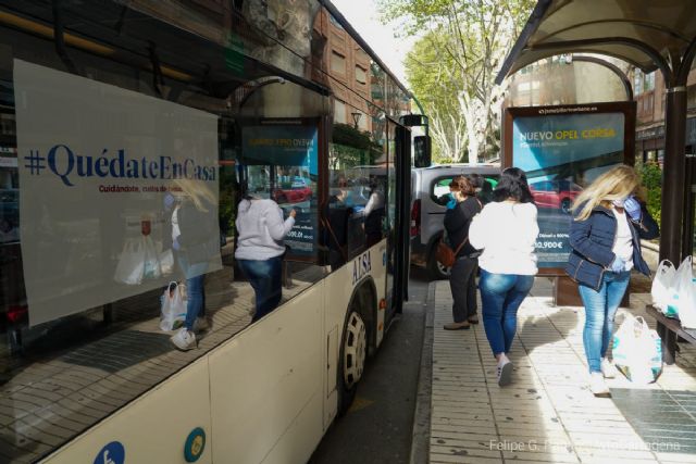El servicio de autobuses de Cartagena recupera la normalidad en las líneas 1, 2, 8 y 9 - 1, Foto 1
