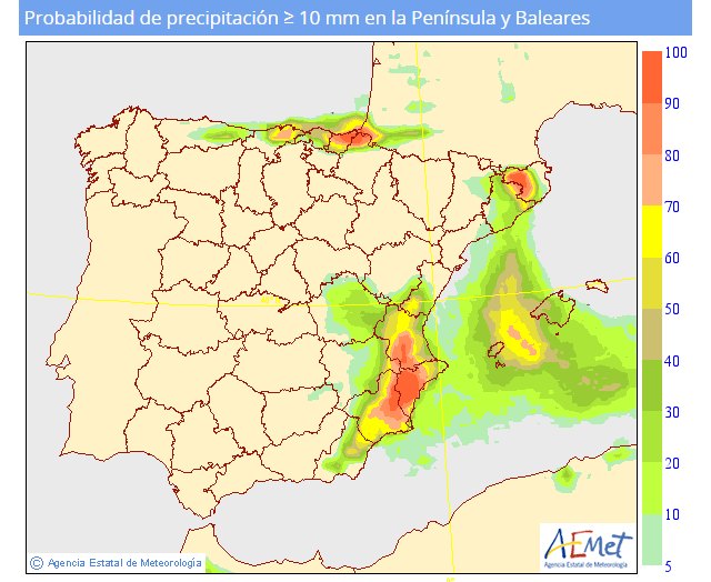 Se activa en la Región de Murcia el plan Inunmur en fase de preemergencia por la posibilidad de tormentas muy fuertes, Foto 2
