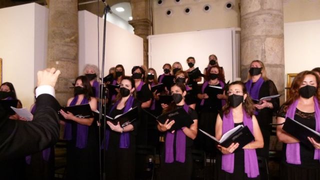 Coral Discantus y Banda Sinfónica de Cabezo de Torres graban GRANDES COROS DE ÓPERA en el Palacio Almudí de Murcia - 1, Foto 1
