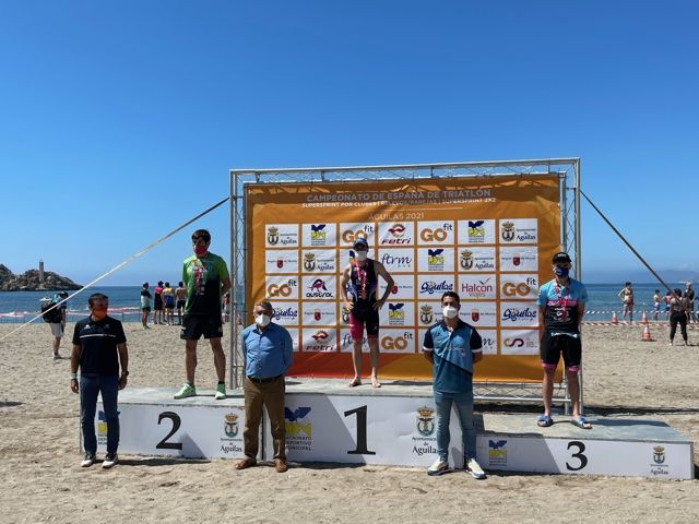Cidade de Lugo Fluvial se alza en Águilas con los títulos femenino y masculino de Triatlón SuperSprint por Clubes 2x2 - 1, Foto 1