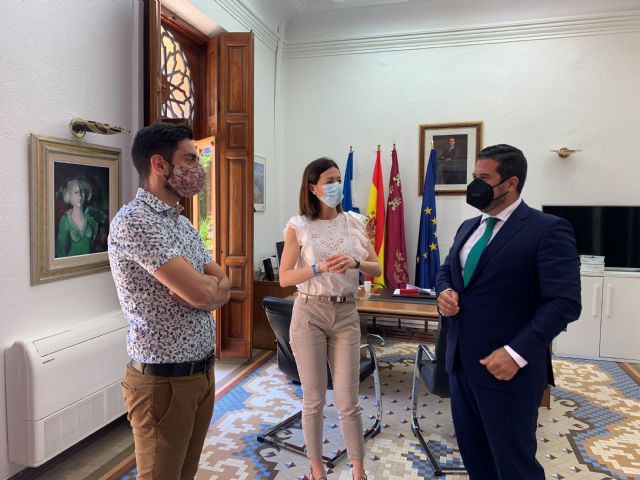 La alcaldesa recibe al nuevo presidente de CECLOR, Juan Jódar Bardón - 2, Foto 2