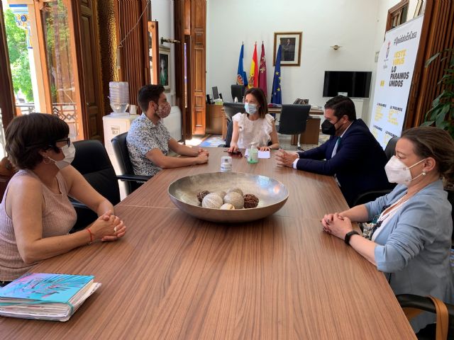 La alcaldesa recibe al nuevo presidente de CECLOR, Juan Jódar Bardón - 3, Foto 3