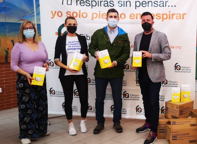 La murciana Filtros Nosk España dona mascarillas infantiles al HUVA y a la Asociación Murciana de Fibrosis Quística - 1, Foto 1