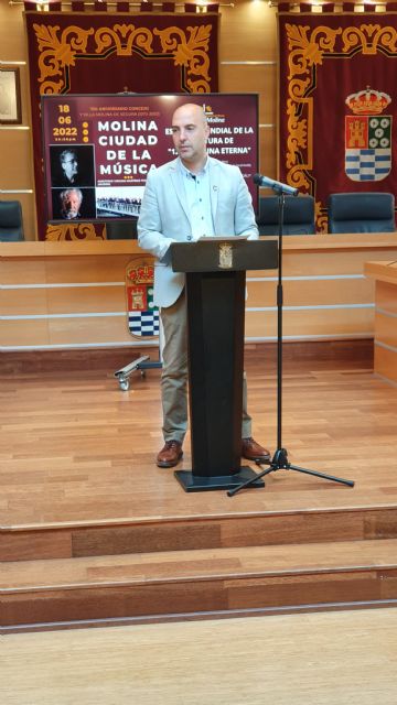 El Auditorio Virginia Martínez Fernández de Molina de Segura acoge, el sábado 18 de junio, la actividad Molina, ciudad de la Música, con el estreno de la obertura de 1272, Molina eterna, de Luis Alberto Naranjo - 3, Foto 3