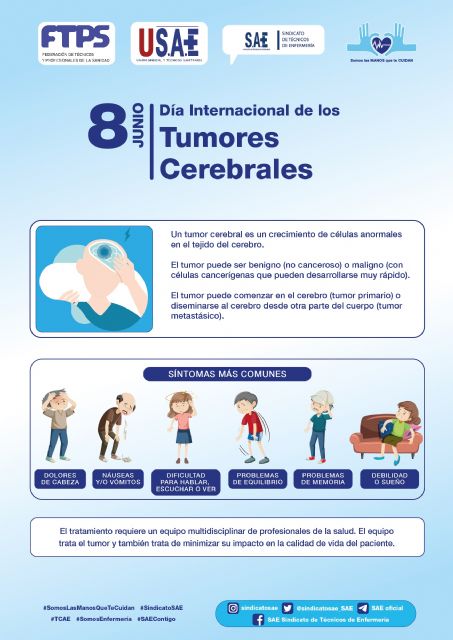 8 de junio, Día Internacional de los Tumores Cerebrales - 1, Foto 1