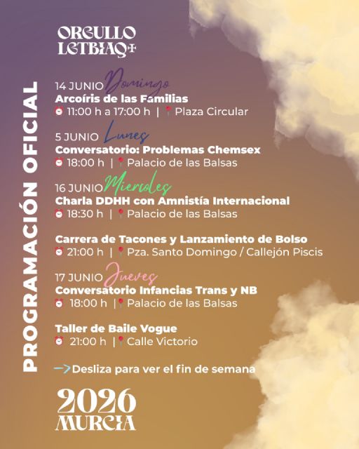Programación Orgullo LGTBIAQ+ de Murcia NO TE PRIVES - 2, Foto 2