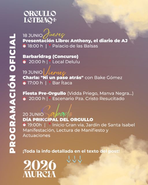 Programación Orgullo LGTBIAQ+ de Murcia NO TE PRIVES - 3, Foto 3