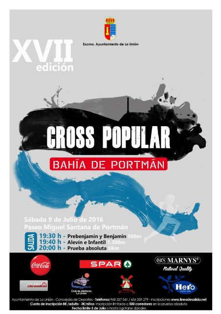 La 17° edición del cross Bahía de Portman se celebrará el próximo sábado - 1, Foto 1