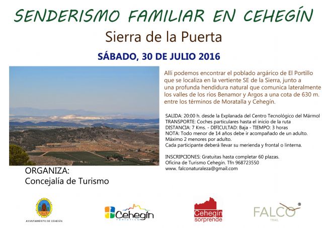 La Sierra de la Puerta,  destino este mes de julio para las rutas de Senderismo Familiar - 1, Foto 1