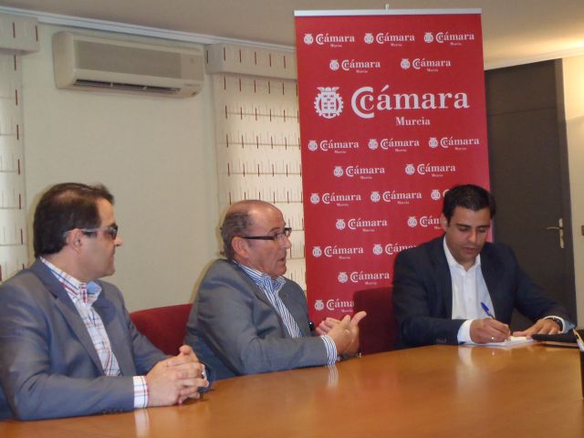 El director del SEF se reúne con responsables de la Cámara de Comercio de Murcia - 1, Foto 1