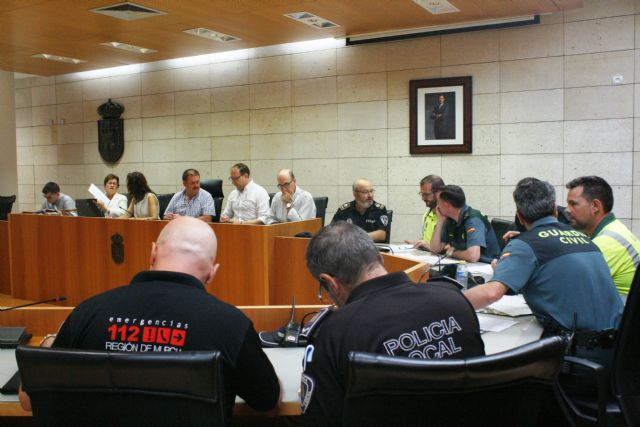 The Local Board of Citizen Security is celebrated to coordinate the security and emergency device of the patron saint festivities of Santiago'2017, Foto 2