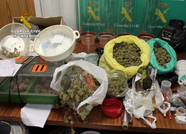 La Guardia Civil desmantela en Murcia un clan familiar dedicado a la producción y distribución de droga - 5, Foto 5