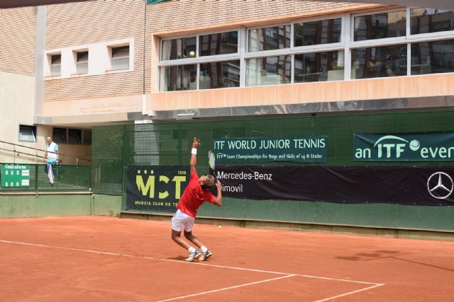 España, a la final del Europeo de tenis infantil que se está disputando en el Murcia Club de Tenis 1919 - 1, Foto 1