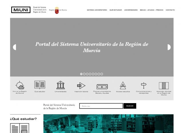 El portal universitario de la Región recibe cerca de 7.000 consultas en su primer mes de funcionamiento - 1, Foto 1