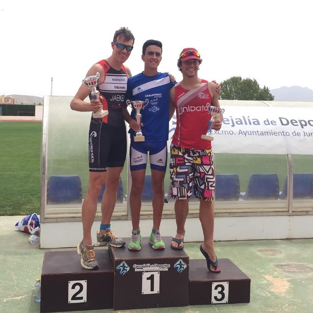 Marina Martínez y José Antonio Hoyos se coronan en el Triatlón de Jumilla - 2, Foto 2