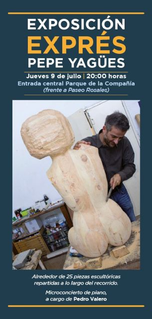 La Exposición Exprés de Pepe Yagües abre el programa CULTURA EN COMPAÑIA de Molina de Segura el jueves 9 de julio - 1, Foto 1
