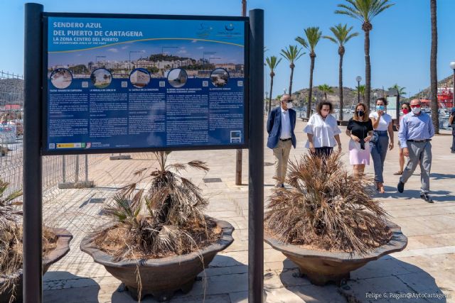 Un nuevo Sendero Azul conecta el centro de Cartagena con Cala Cortina - 1, Foto 1