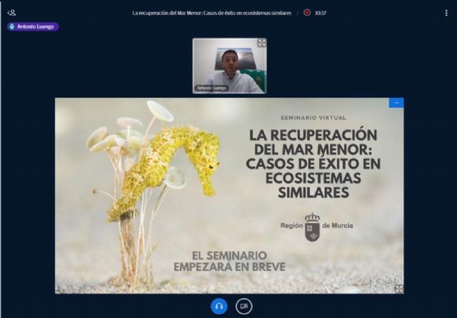 Seminario online La recuperación del Mar Menor: casos de éxito en ecosistemas similares - 1, Foto 1