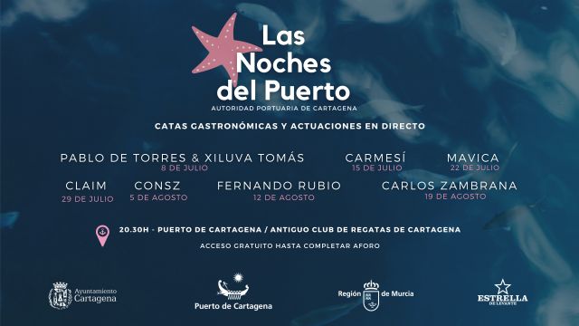 La fachada marítima de Cartagena será la protagonista de Las noches del Puerto - 3, Foto 3