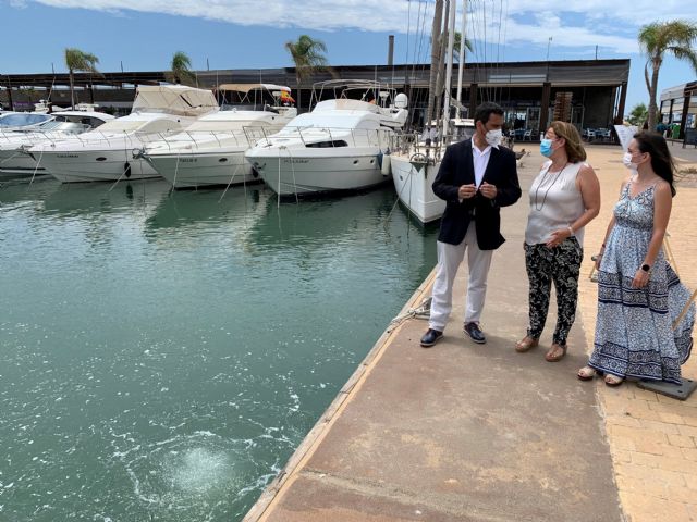 Fomento destaca la apuesta del puerto Marina de Las Salinas por la mejora de la calidad de las aguas y el vertido cero al mar - 1, Foto 1