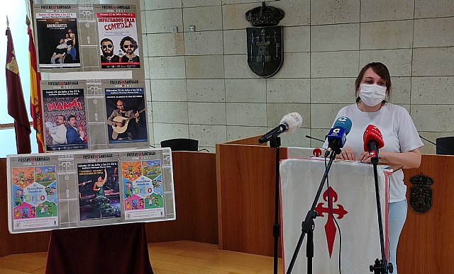 Las fiestas patronales de Santiago se celebran, tras un año de parón, con un programa de actividades seguras, Foto 1