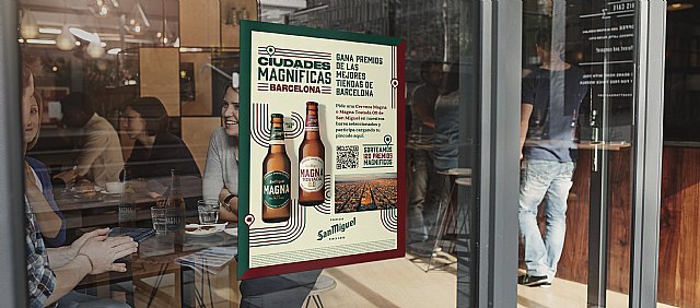 Cervezas Magna de San Miguel presenta en Barcelona Ciudades Magníficas, acción que busca dinamizar la hostelería y el comercio local - 1, Foto 1