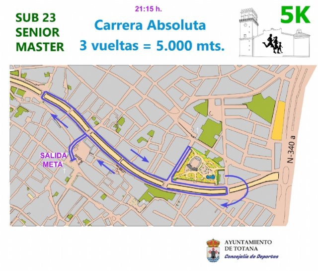 La Carrera 5K Fiestas de Santiago bate récord de inscripción, con un total de 330 atletas